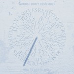 Buy Words I Don't Remember (CDS)