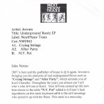 Buy Underground Rootz (EP) (Vinyl)