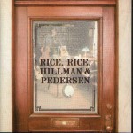 Buy Rice, Rice, Hillman & Pedersen