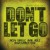 Purchase Don't Let Go (CDS) Mp3