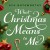 Purchase What Christmas Means To Me Mp3